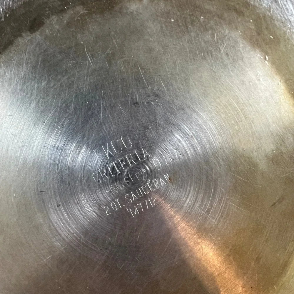 Ekco criteria stainless